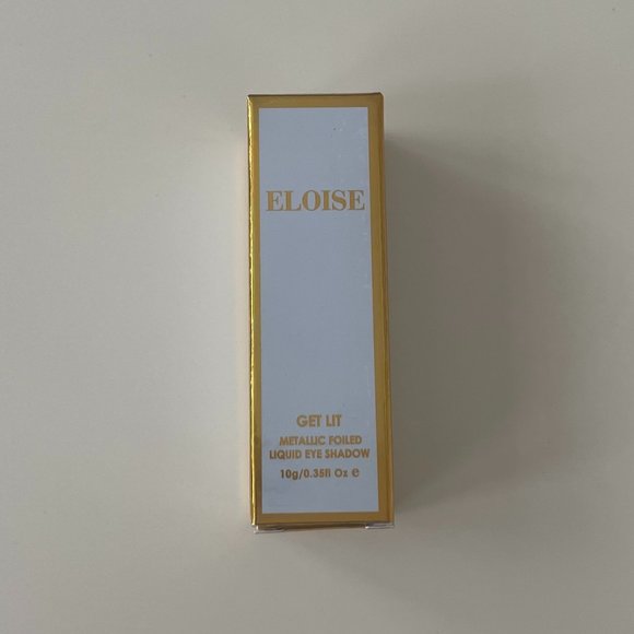 Eloise Beauty Get Lit Metallic Foiled Liquid Eyeshadow 10g Pure Gold Brand New - Picture 4 of 8